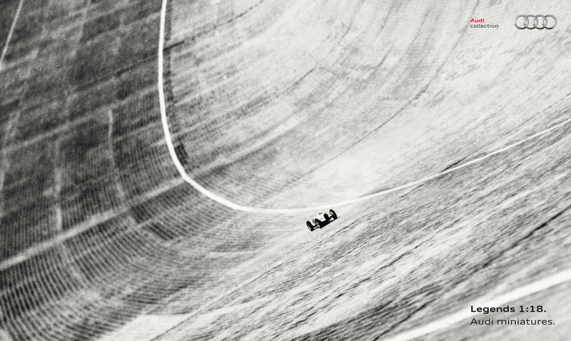 Illustration for article titled These Audi Miniatures Ads Are Perfect